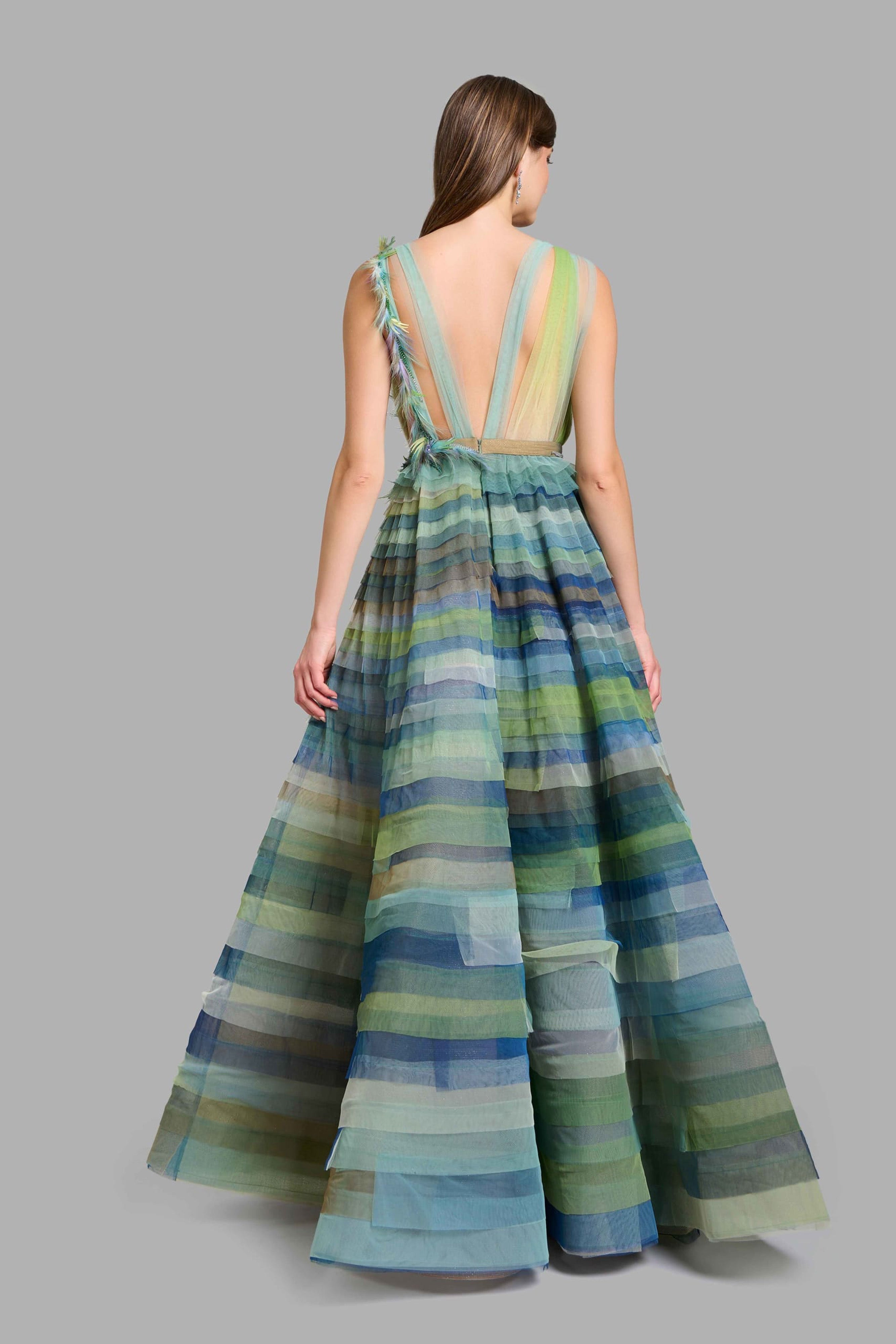 Forester Green Ball Gown
