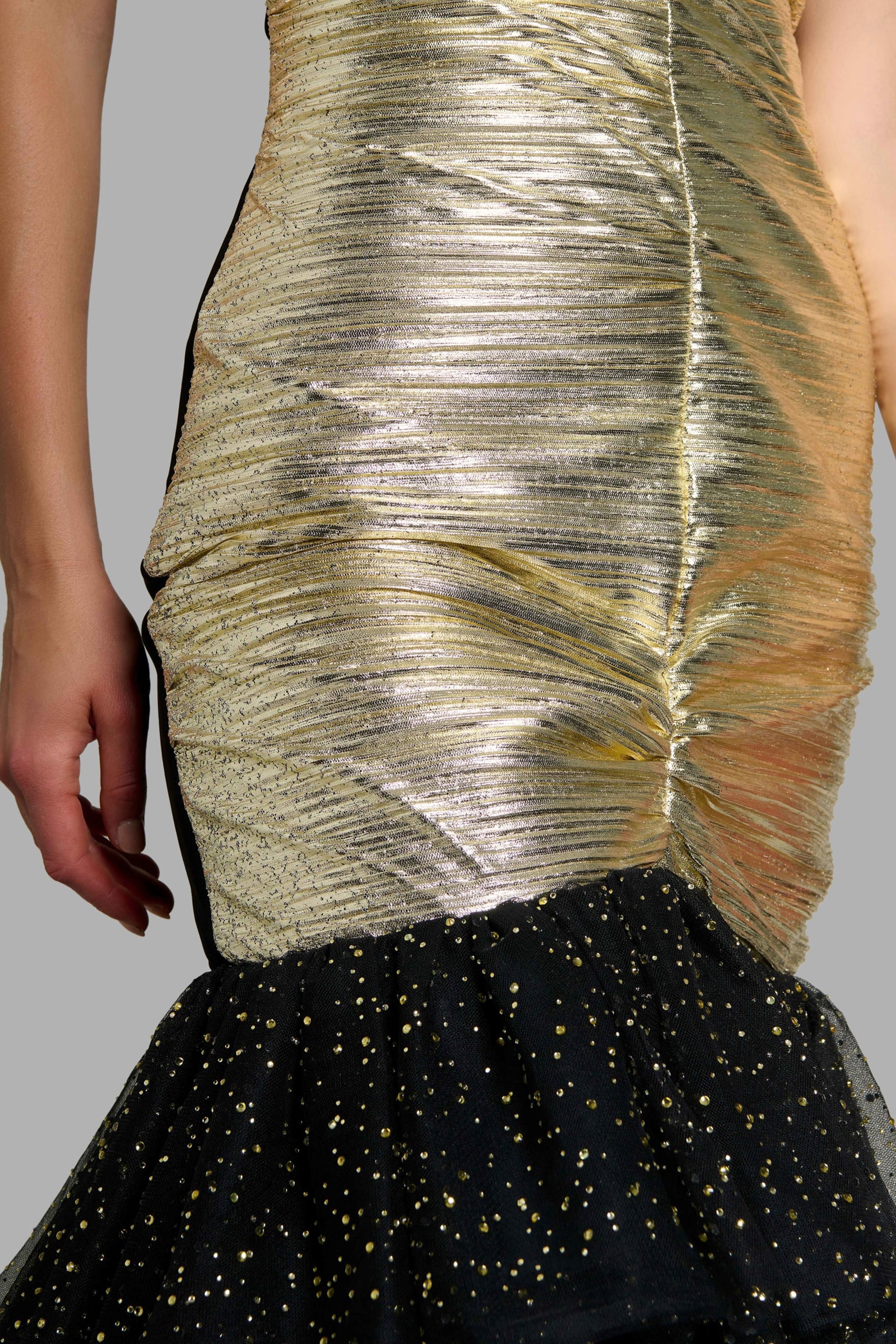 Gold & Tulle Dress