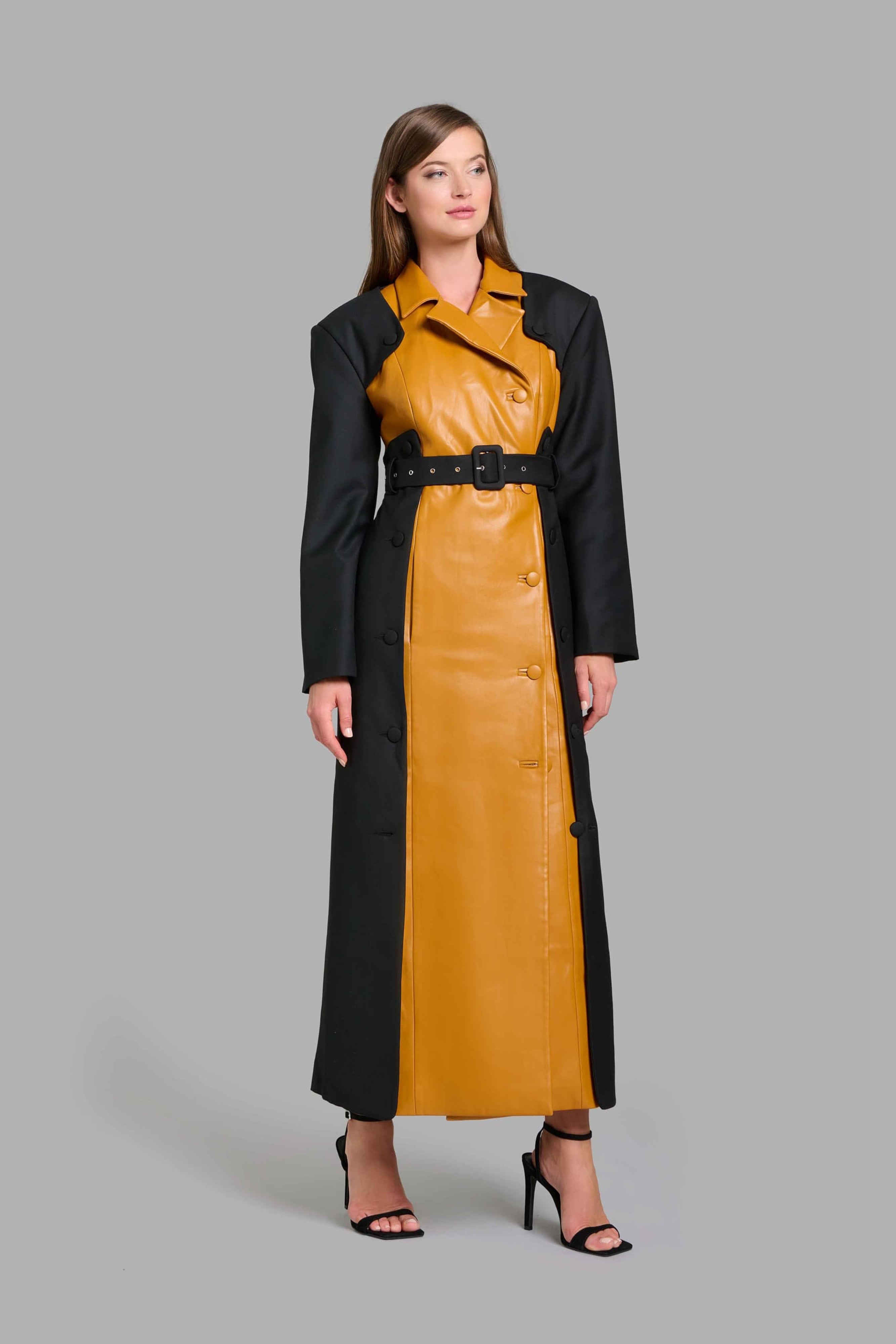 Layered Trench Coat
