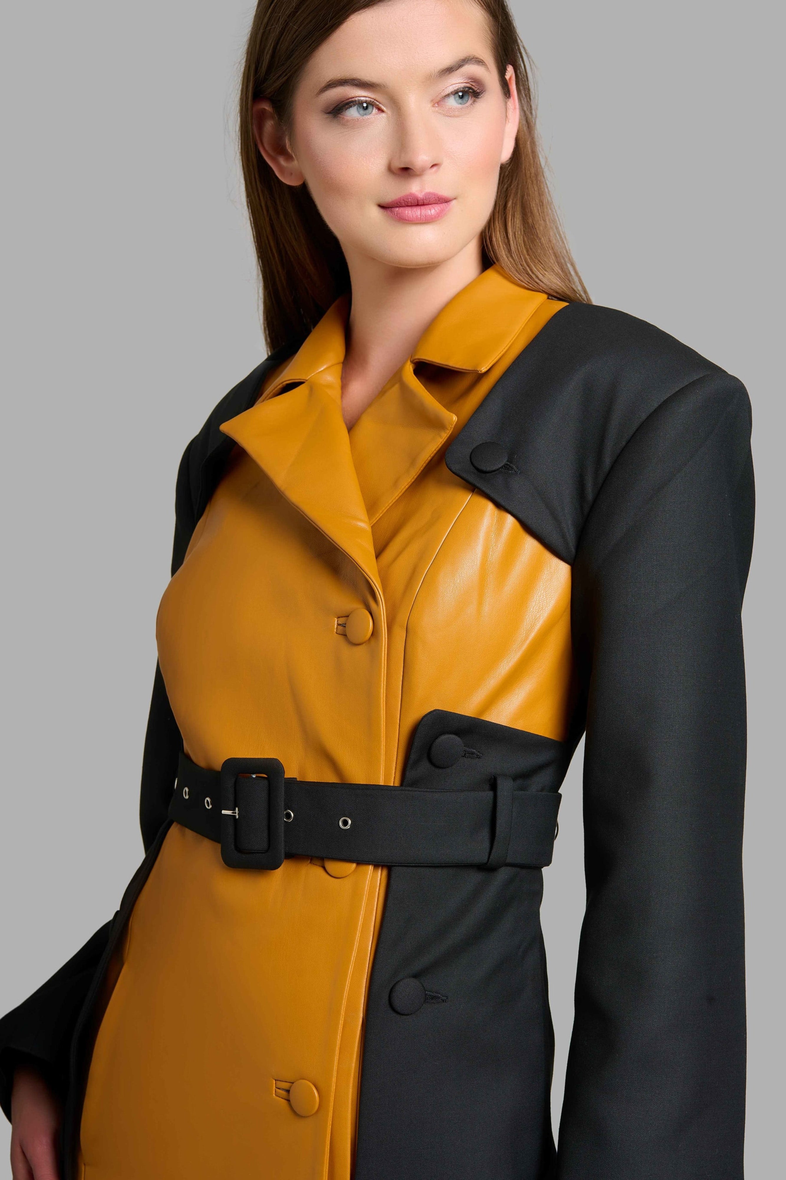 Layered Trench Coat