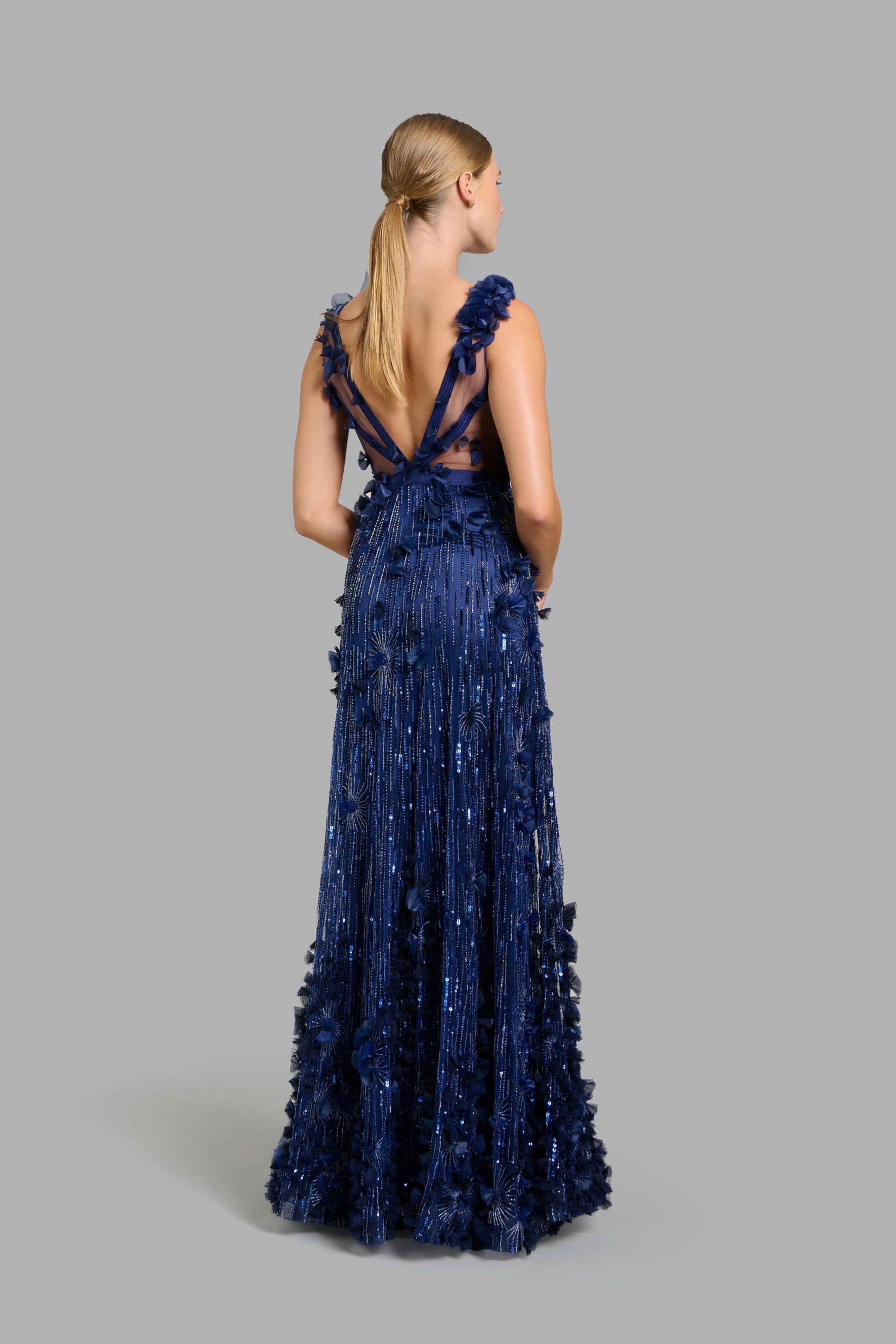 Midnight Blue Gown