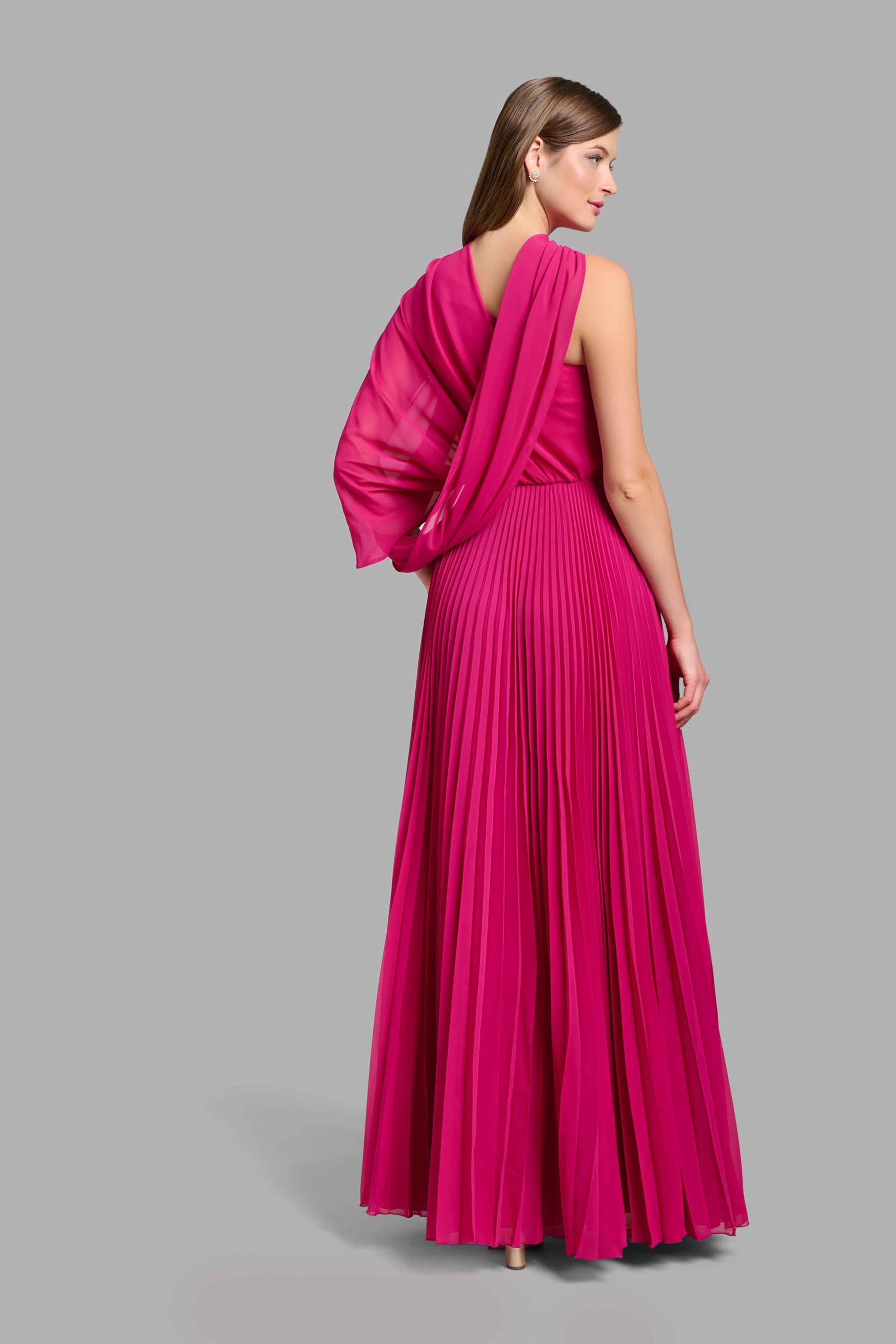 Long Fuchsia Dress